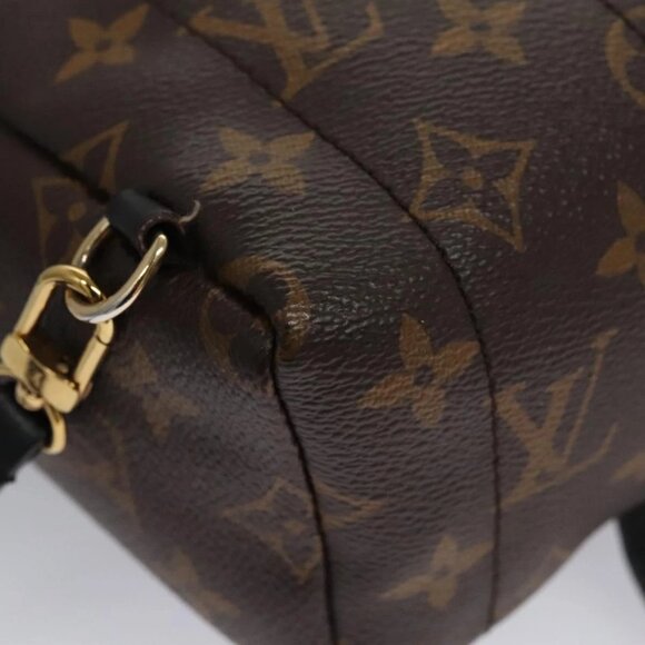 LOUIS VUITTON Monogram Palm Springs MINI Backpack M44873 LV Auth 114450V - Picture 4 of 16